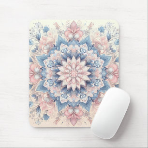 Pastel Arabesque Mandala Kunst Muismat