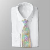 Pastel Arc-en-ciel avec Cravate Gold Flourt (Attaché)