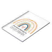 Pastel arc-en-ciel ce livre appartient aux enfants (Côté gauche)