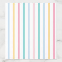 Pastel Arc-en-Ciel Enveloppe Liner