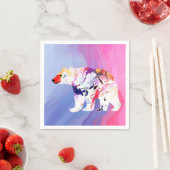 Pastel Arctic Explorer in aquarel Servet (Insitu)