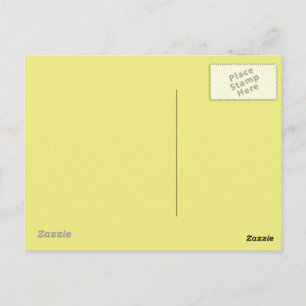 Pastel arrière - plan jaune sur une carte postale