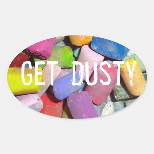 Pastel Artist Sticker (Voorkant)