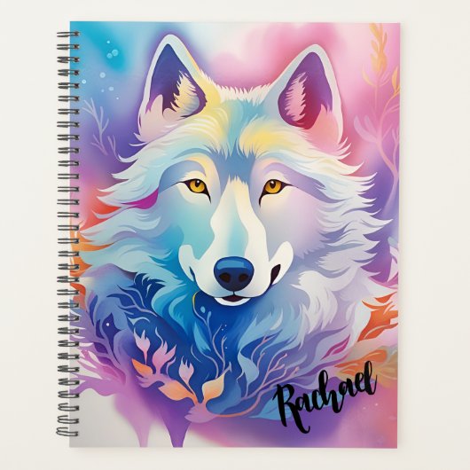 Pastel Artsy Wolf (Devant)
