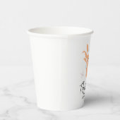 Pastel Axolotl Ocean Created Baby shower Papieren Bekers (Rechts)