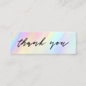 pastel background mini visitekaartje (Voorkant)