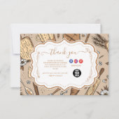 Pastel Bakery Branding Bedankkaart (Voorkant)