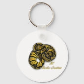 Pastel Ball Python Sleutelhanger (Voorkant)