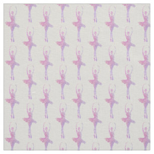 Pastel Ballerina Ivory Linen Fabric Stof