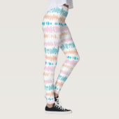 Pastel Batik Patroon Leggings (Rechts)