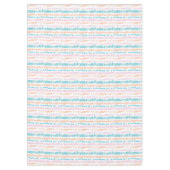 Pastel Batik Patroon Tafelkleed (Voorkant)