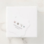 Pastel Beach Bedankjes Labels (In situ)