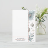 Pastel Beach Save the Date Bedankkaart (Staand voorkant)