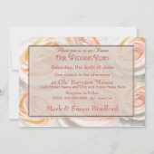 Pastel Beauté Renouvellement Vows Invitation - Ros (Dos)