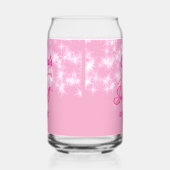 Pastel bébé rose doux 16 anniversaire ajouter nom  (Gauche)