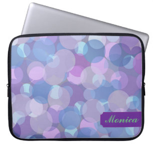 Pastel bedekt laptophoes laptop sleeve