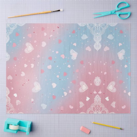Pastel Belofte Tissuepapier (Craft)
