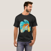Pastel betta t-shirt (Voorkant volledig)