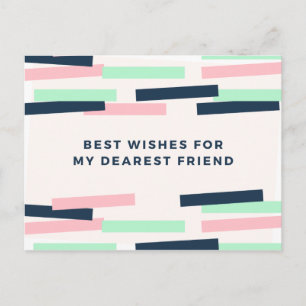 pastel Birthday Briefkaart