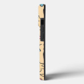 Pastel Bladeren Geel Case-Mate iPhone Case (Achterkant / Links)