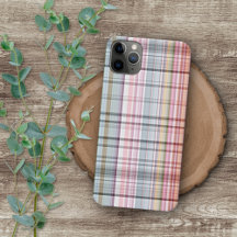 Pastel Blauw Rood Paars Patroon