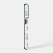 Pastel bloem achtergrond iPhone hoesje (Rechterkant)