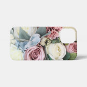 Pastel Bloem Boeket iPhone Hoesje (Achterkant horizontaal)