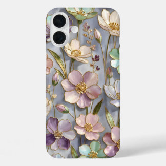 Pastel Bloem iPhone Hoesje Elegant Bloem Ontwerp