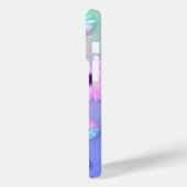 Pastel Bloemen en vlinders Case-Mate iPhone Case (Achterkant / Links)