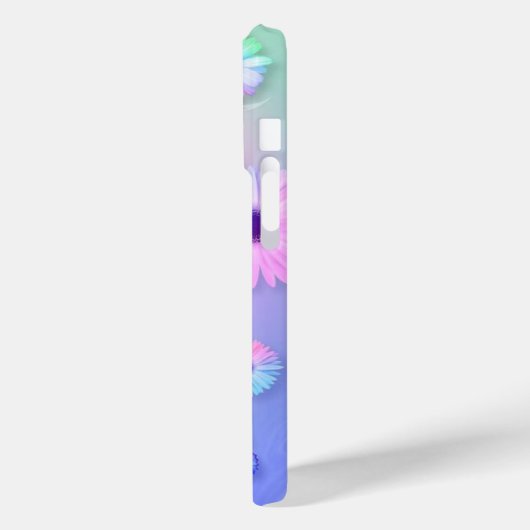 Pastel Bloemen en vlinders Case-Mate iPhone Case (Achterkant / Links)