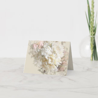 Pastel Bloemen Note Kaart