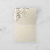 Pastel Bloemen Note Kaart (Binnen)