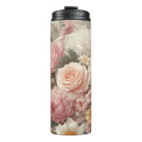 Pastel Bloemen Shabby Chic Roze Bloemig