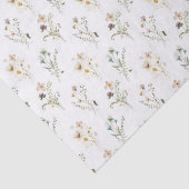 Pastel Bloemen Tissuepapier (Detail)