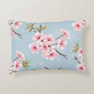 Pastel Bloemendeken Accent Kussen
