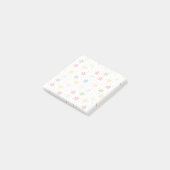 Pastel Bloemenschikking Post-it® Notes (Schuin)