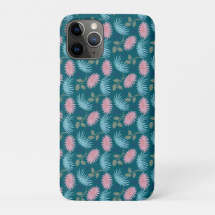 Pastel Bloemmotief iPhone 11 Pro Hoesje