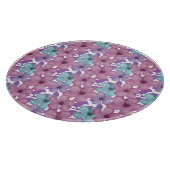 Pastel Bloempatroon Snijplank (Hoek)