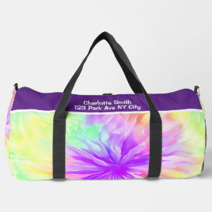 Pastel Bloesem Tie Dye Reis Tas