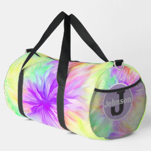 Pastel Bloesem Tie Dye Reisbag Plunjezak