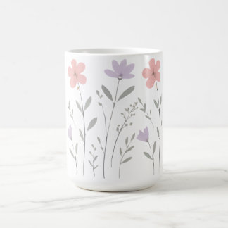 Pastel Bloom Bloemen Klemborden Tiener Meisjes Koffiemok