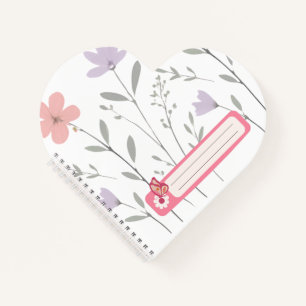 Pastel Bloom Bloemige Journals Tiener Meisjes Notitieboek