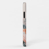 Pastel Bloom Elegantie: Floral iPhone/iPad Case (Achterkant/rechts)