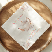 Pastel Blooms Bruids Tea Party Servet