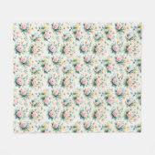 pastel blossom field fleece deken (Voorkant (Horizontaal))