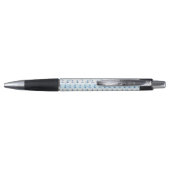 Pastel Blue Anchor Pattern Pen (Achterkant)