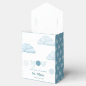 Pastel Blue Balloon & Cloud Boy Birthday Bedankdoosjes (Geopend)