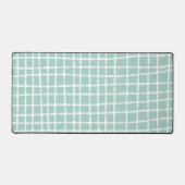 Pastel Blue Check Motif doux et moderne (Recto)