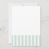 Pastel Blue Cute Koala Boy Baby shower Uitnodiging (Achterkant)