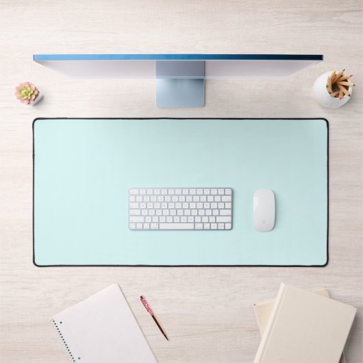 Pastel Blue Desk Mat pour Home Office (Bureau 1)